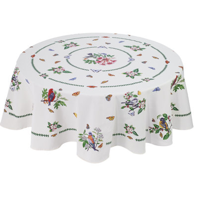 tablecloth cloth table lenox meadow butterfly tablecloths wayfair vinyl round